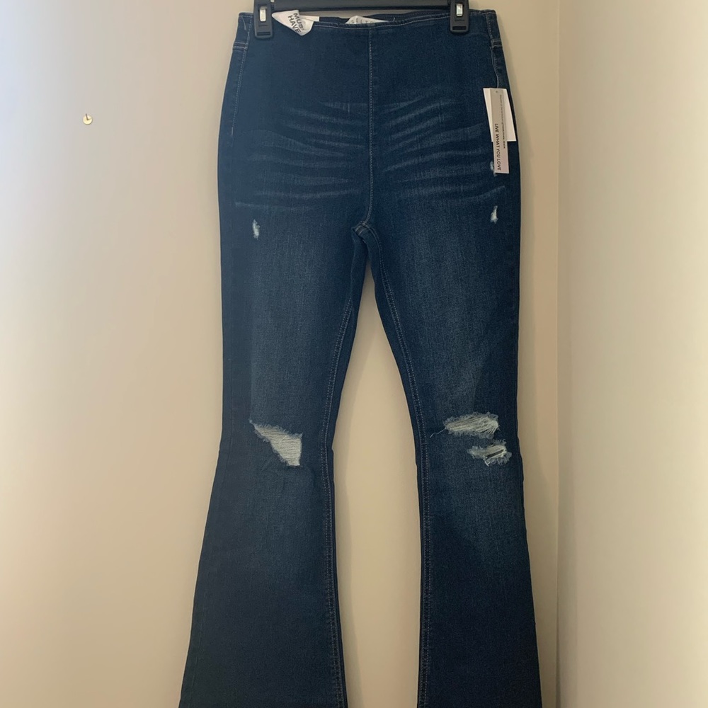 Pull on Flare Jeans